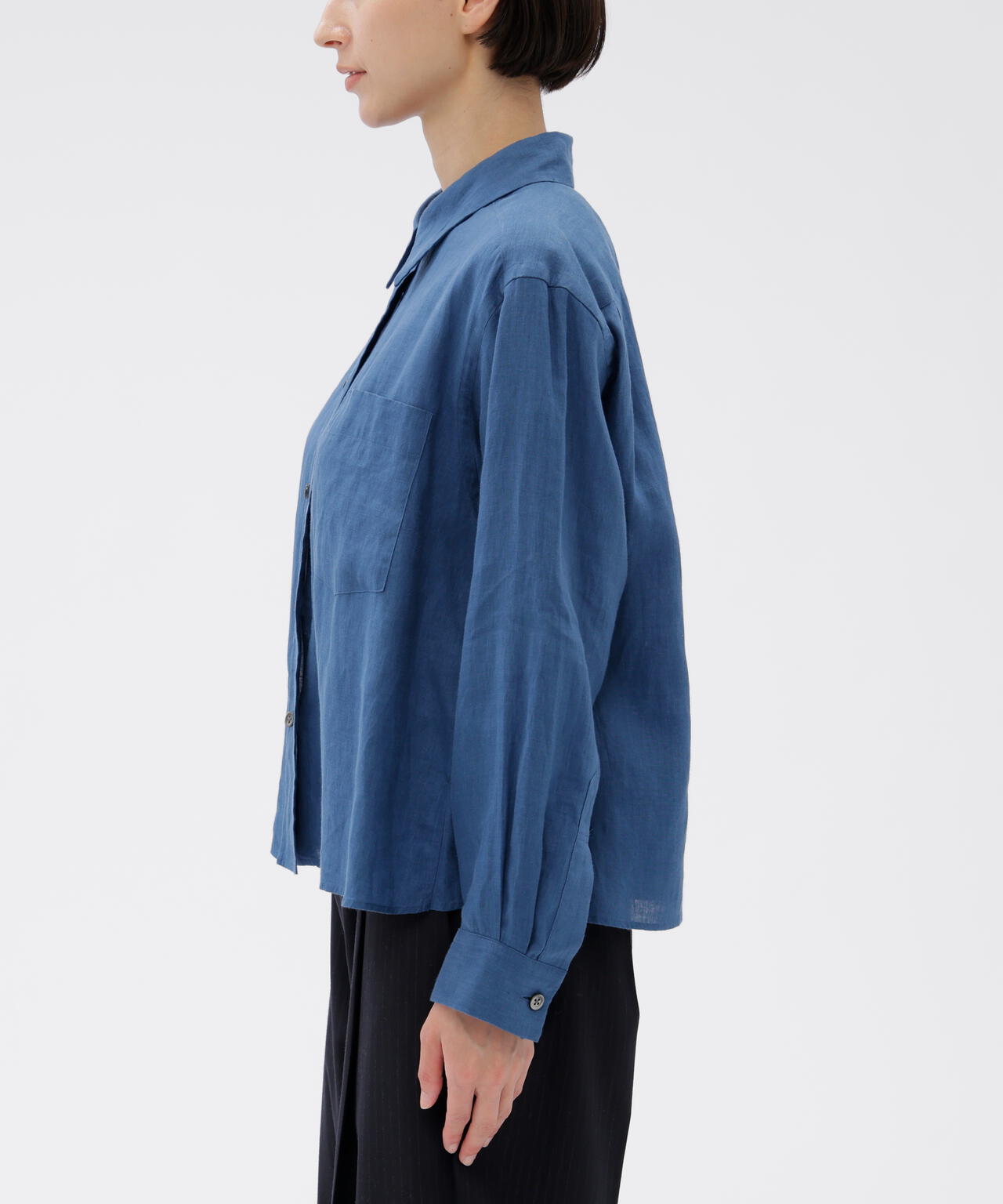 LIGHTWEIGHT LINEN SHIRT | MARGARET HOWELL（マーガレット・ハウエル