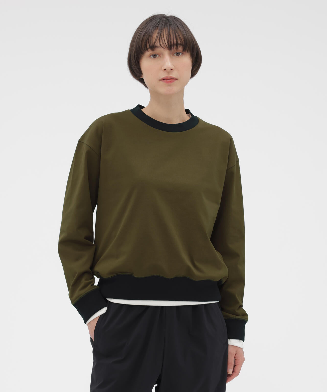 HIGHDENCE POLYESTER JERSEY TOP | MARGARET HOWELL（マーガレット