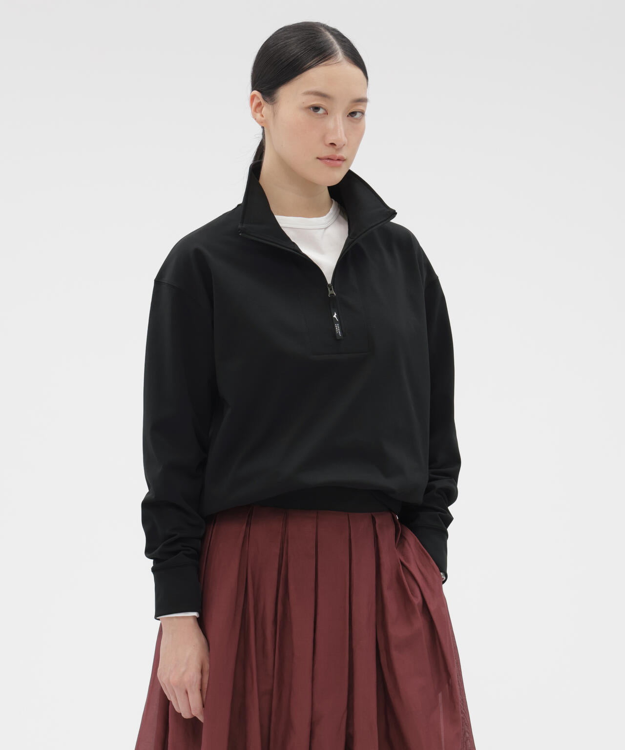 HIGHDENCE POLYESTER JERSEY TOP | MARGARET HOWELL（マーガレット