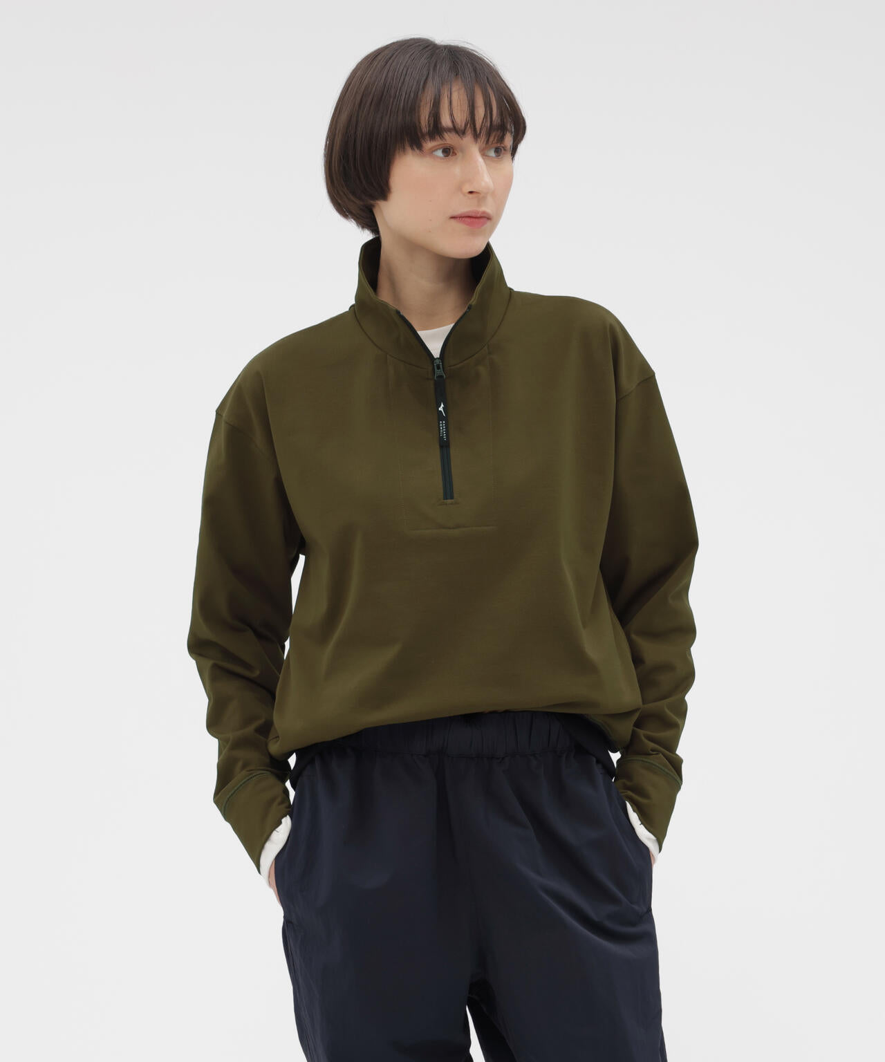 HIGHDENCE POLYESTER JERSEY TOP | MARGARET HOWELL（マーガレット