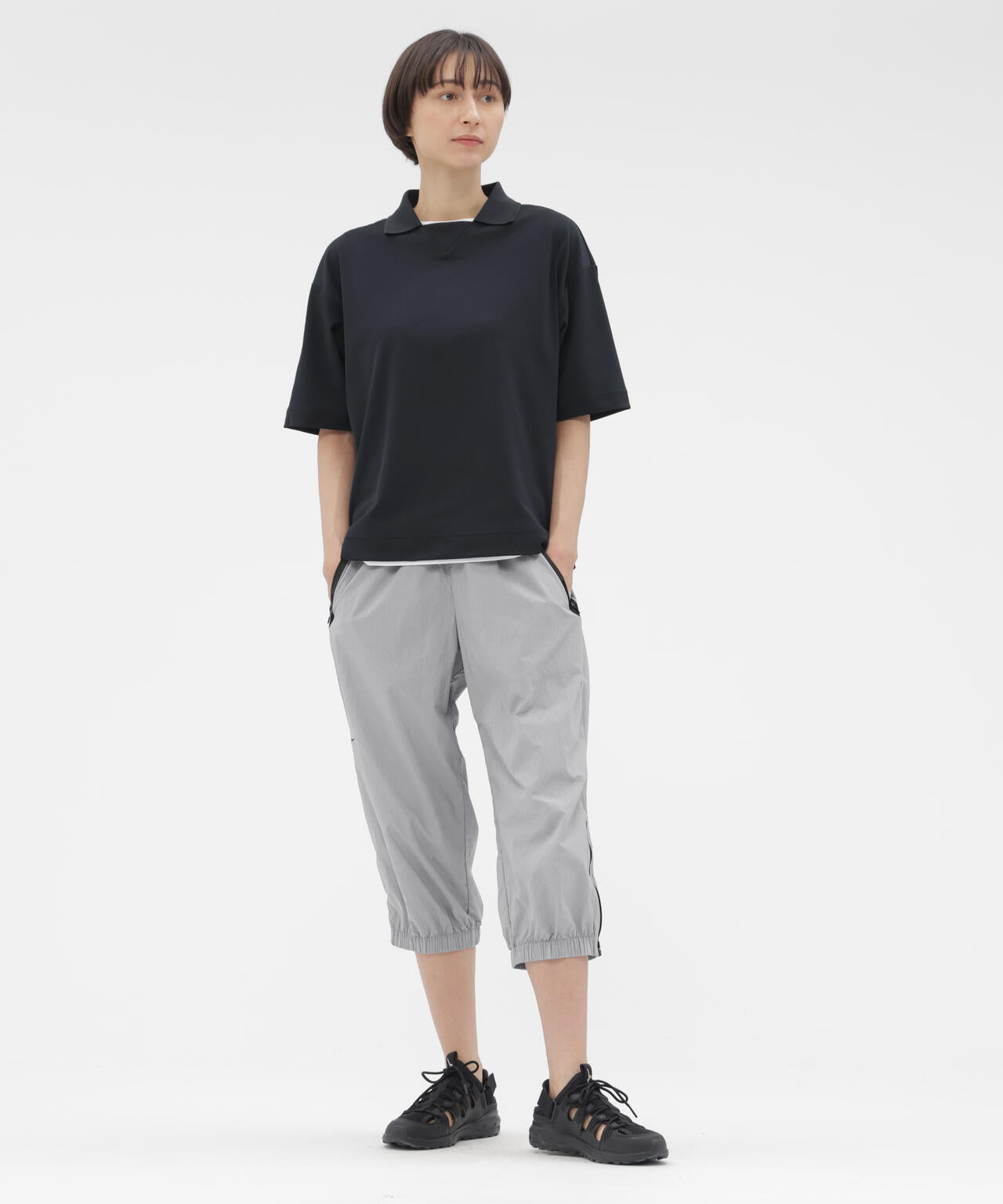 HIGHDENCE MESH JERSEY TOP | MARGARET HOWELL（マーガレット