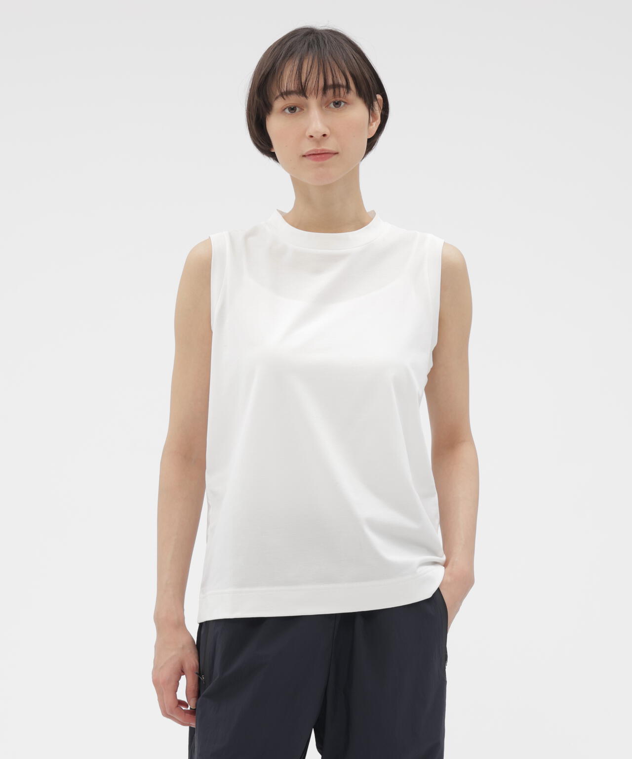 HIGHDENCE PIQUE JERSEY TOP | MARGARET HOWELL（マーガレット