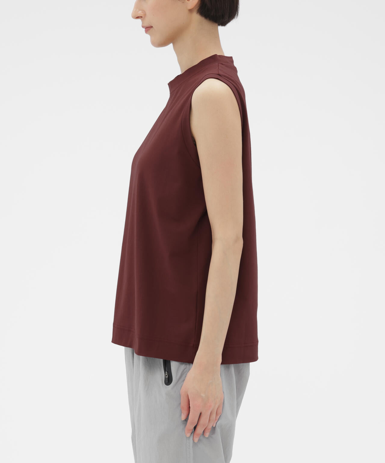 HIGHDENCE PIQUE JERSEY TOP