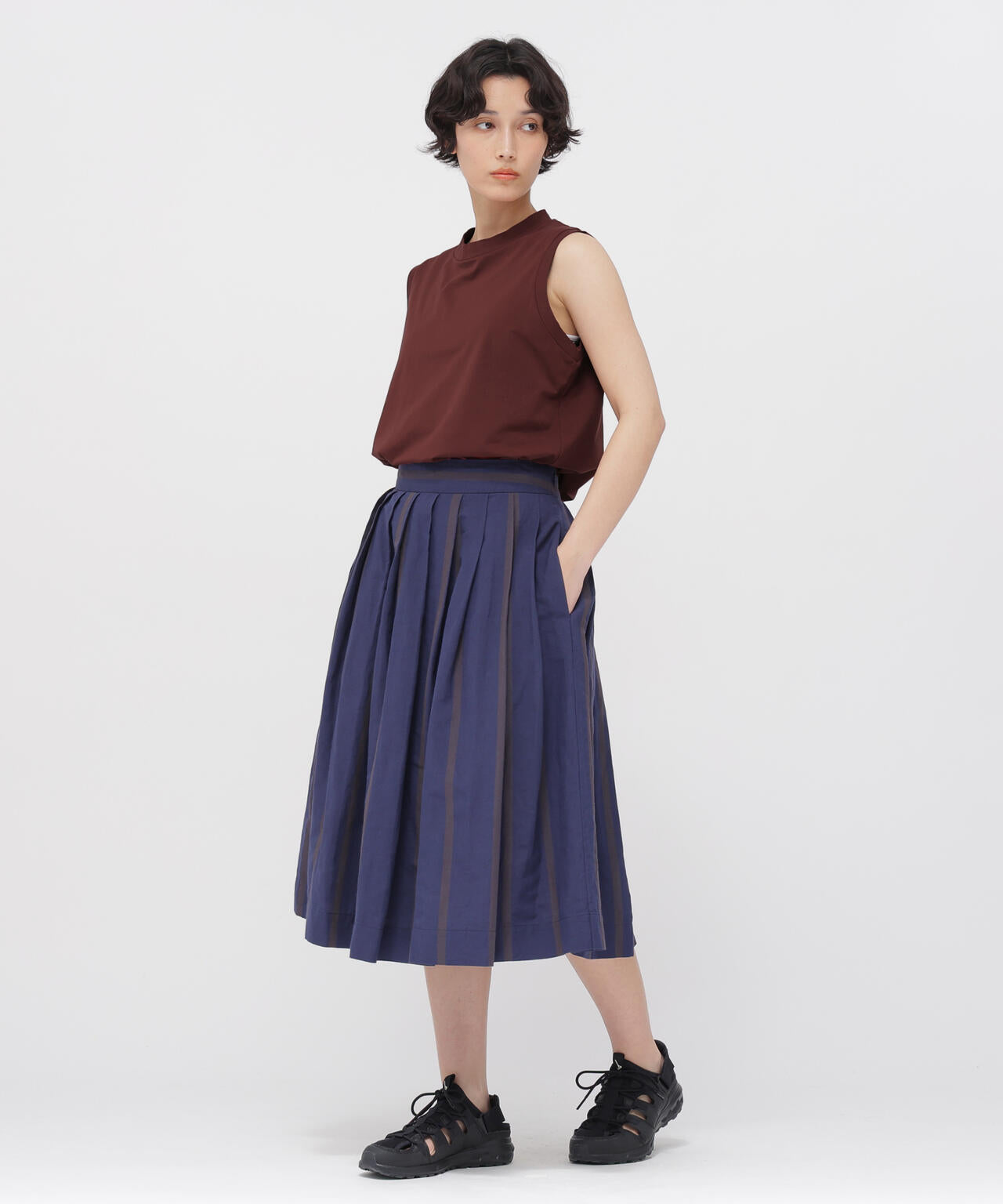 HIGHDENCE PIQUE JERSEY TOP