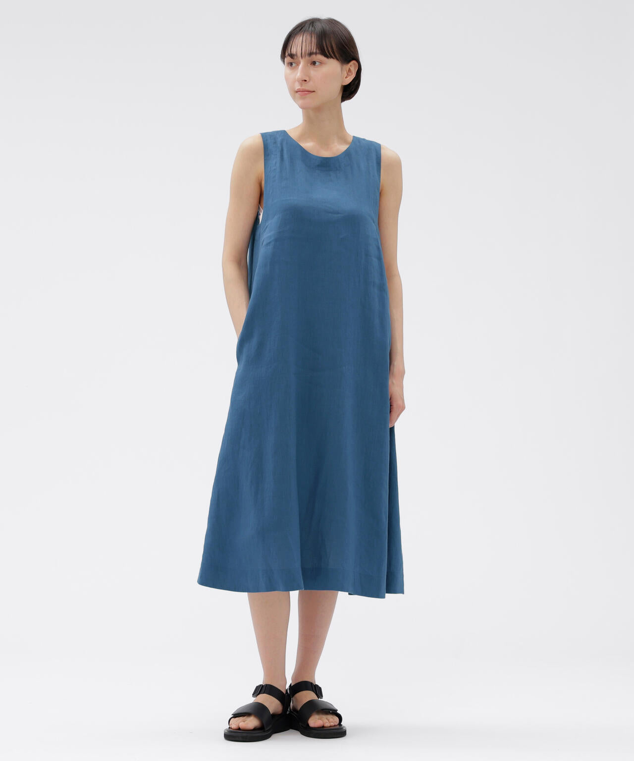 ワンピース MARGARET HOWELL LINEN DRESS LIGHTWEIGHT LINEN DRESS | MARGARET HOWELL（マーガレット・ハウエル