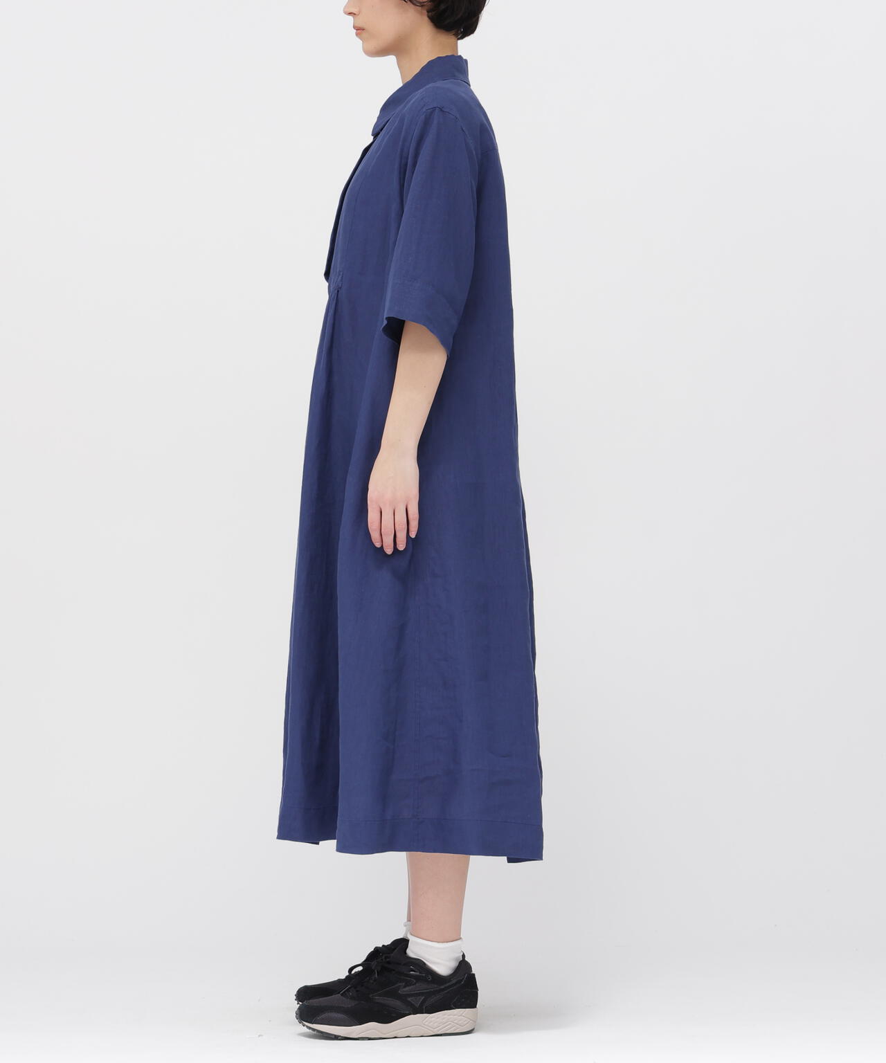 SHIRTING LINEN DRESS