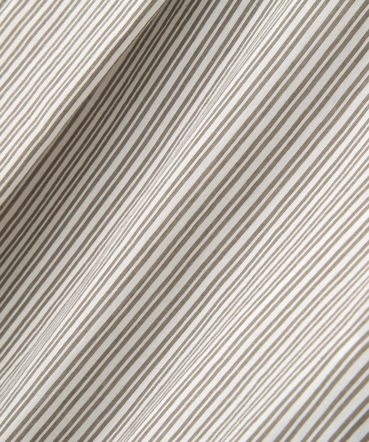DOUBLE STRIPE COTTON SILK DRESS