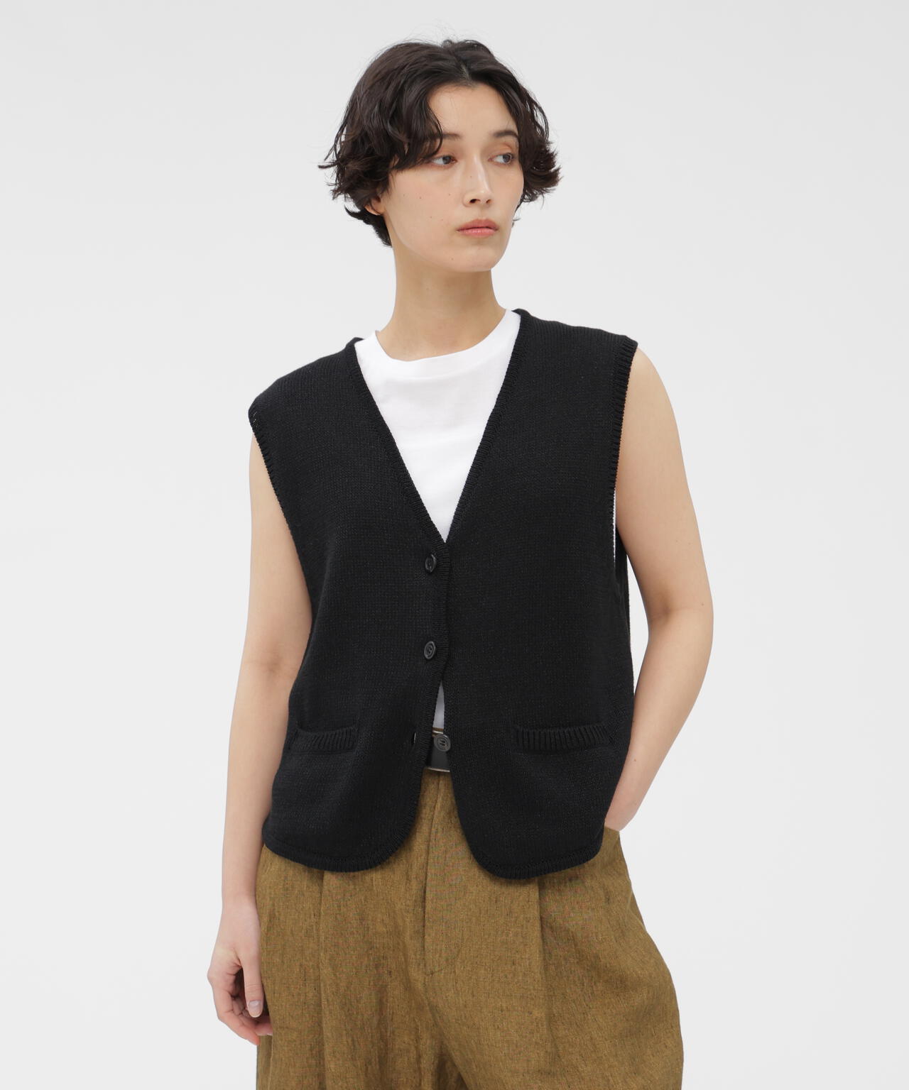PAPER COTTON KNITWEAR | MARGARET HOWELL（マーガレット・ハウエル