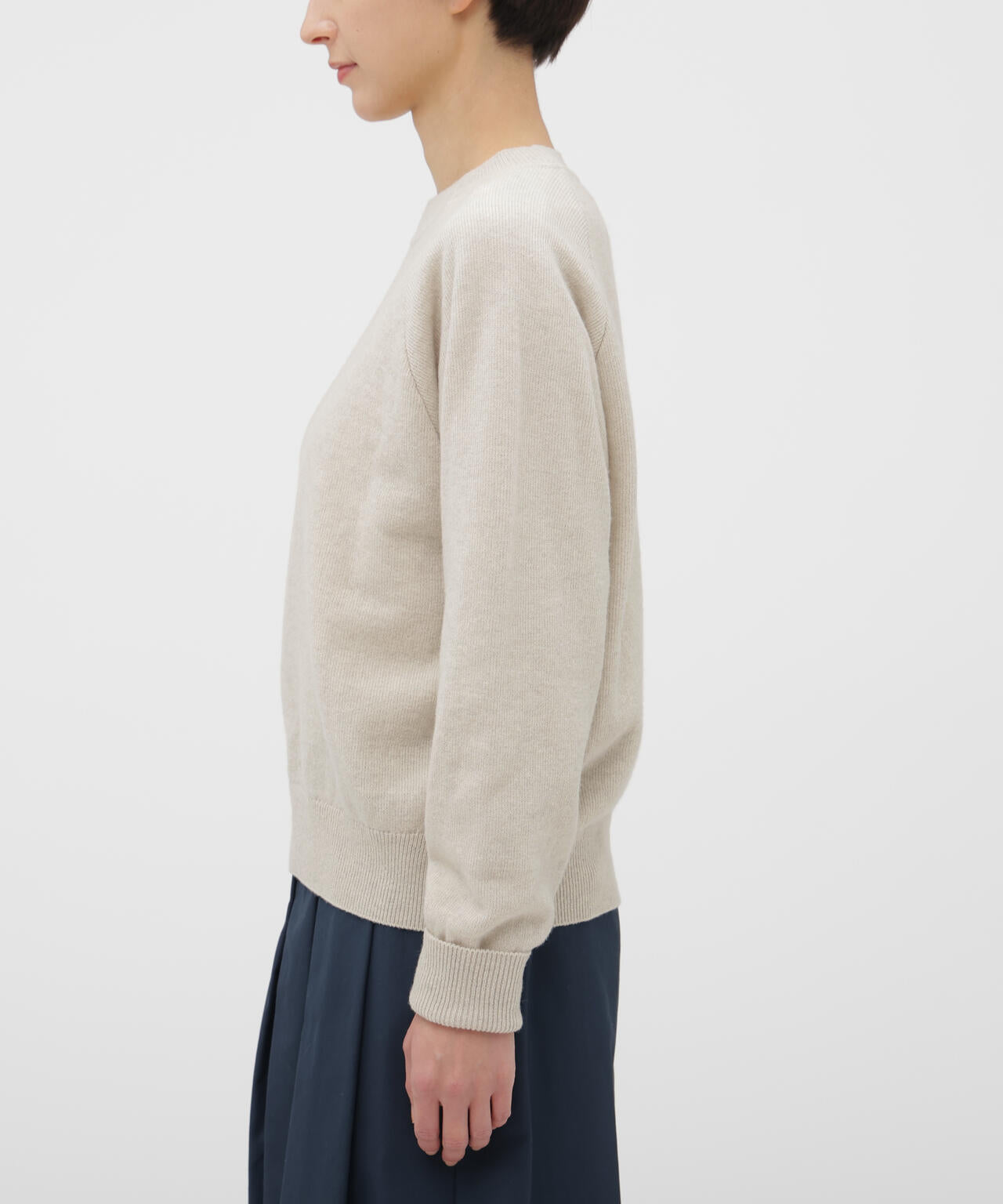 FINE WOOL LOOPBACK KNITWEAR
