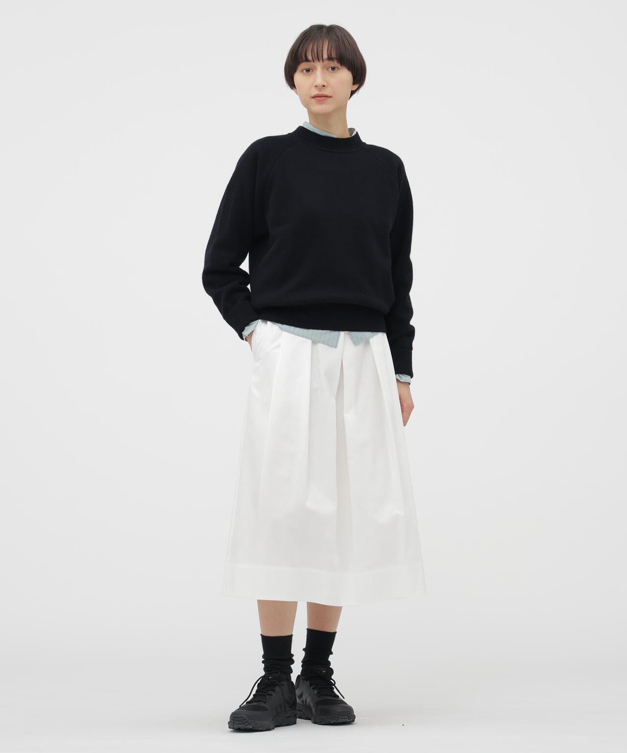 FINE WOOL LOOPBACK KNITWEAR