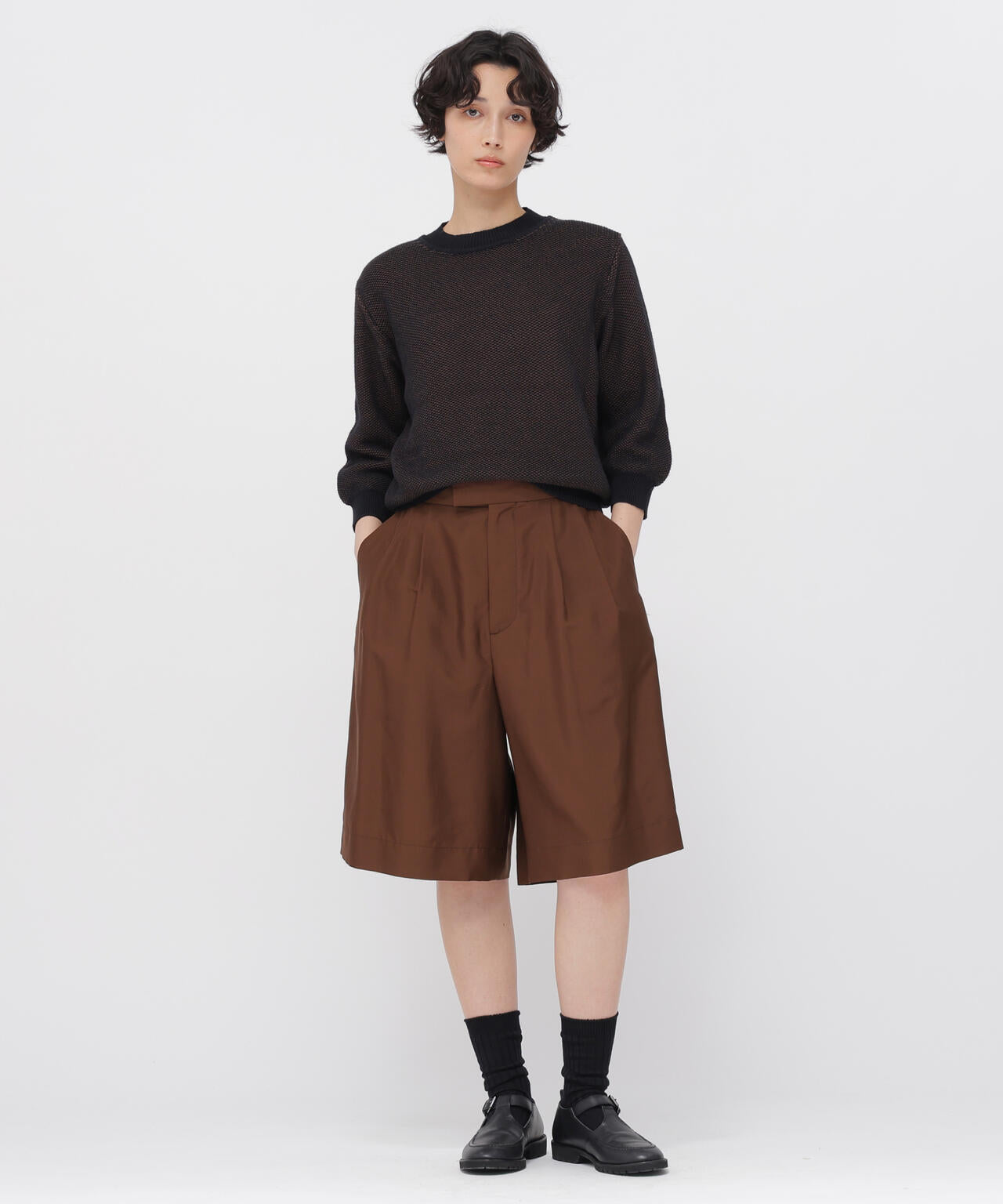 COTTON LINEN RAMIE PIQUE KNITWEAR