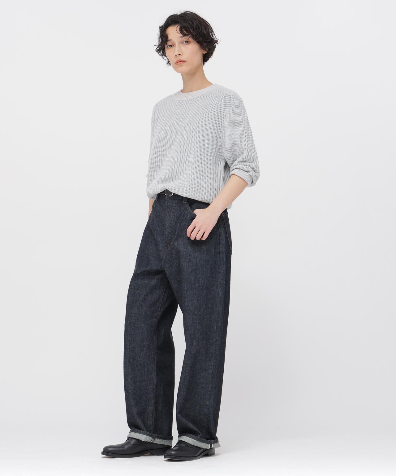 COTTON LINEN RAMIE PIQUE KNITWEAR