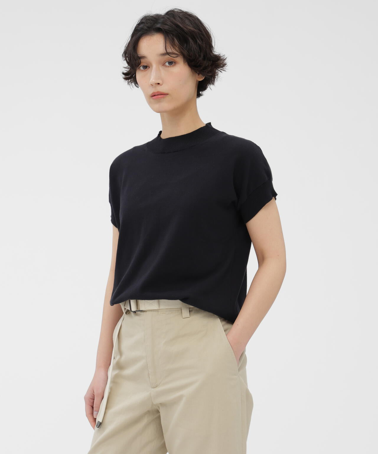 HIGHTWIST COTTON KNITWEAR | MARGARET HOWELL（マーガレット