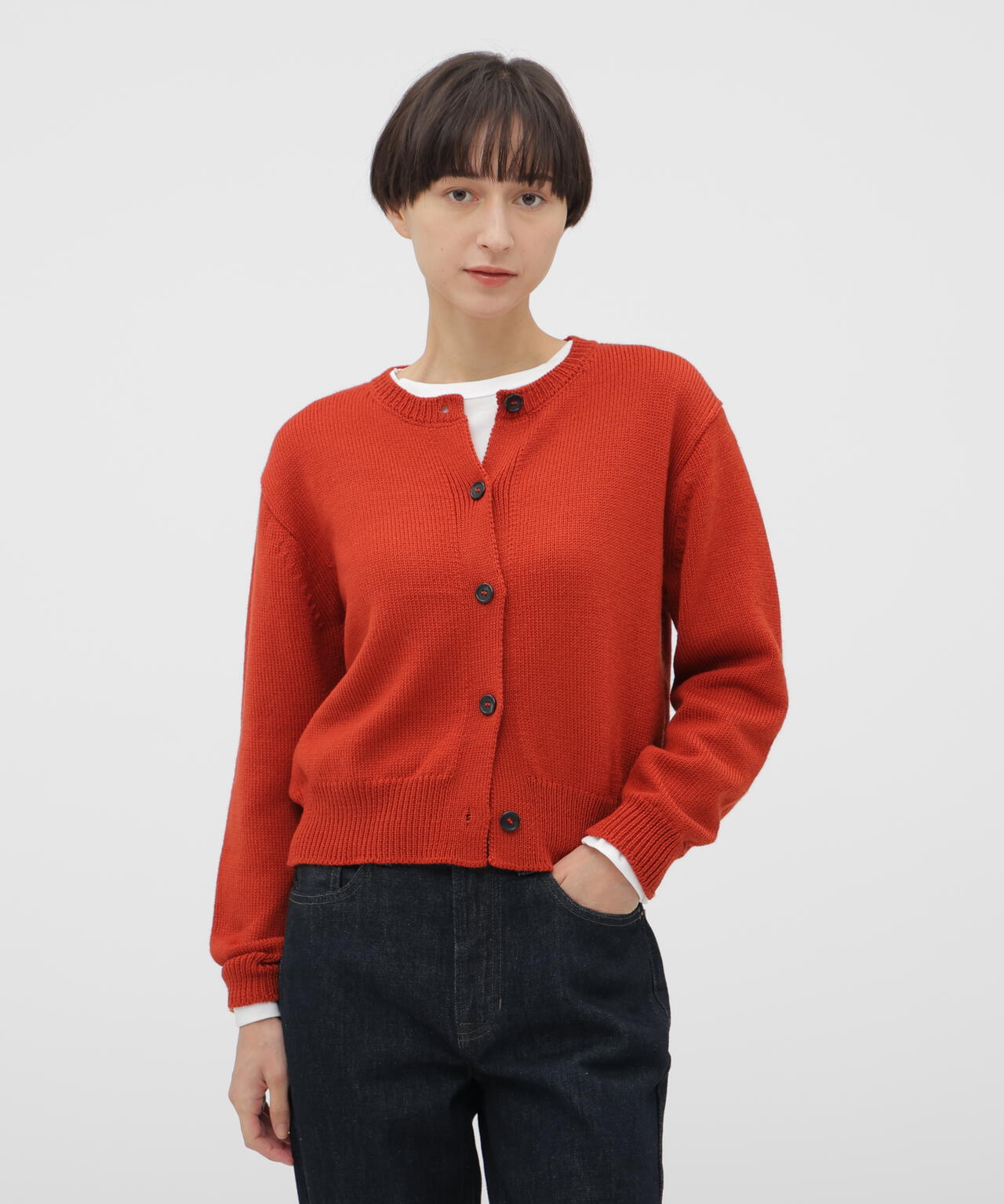 CORD YARN WOOL KNITWEAR | MARGARET HOWELL（マーガレット・ハウエル