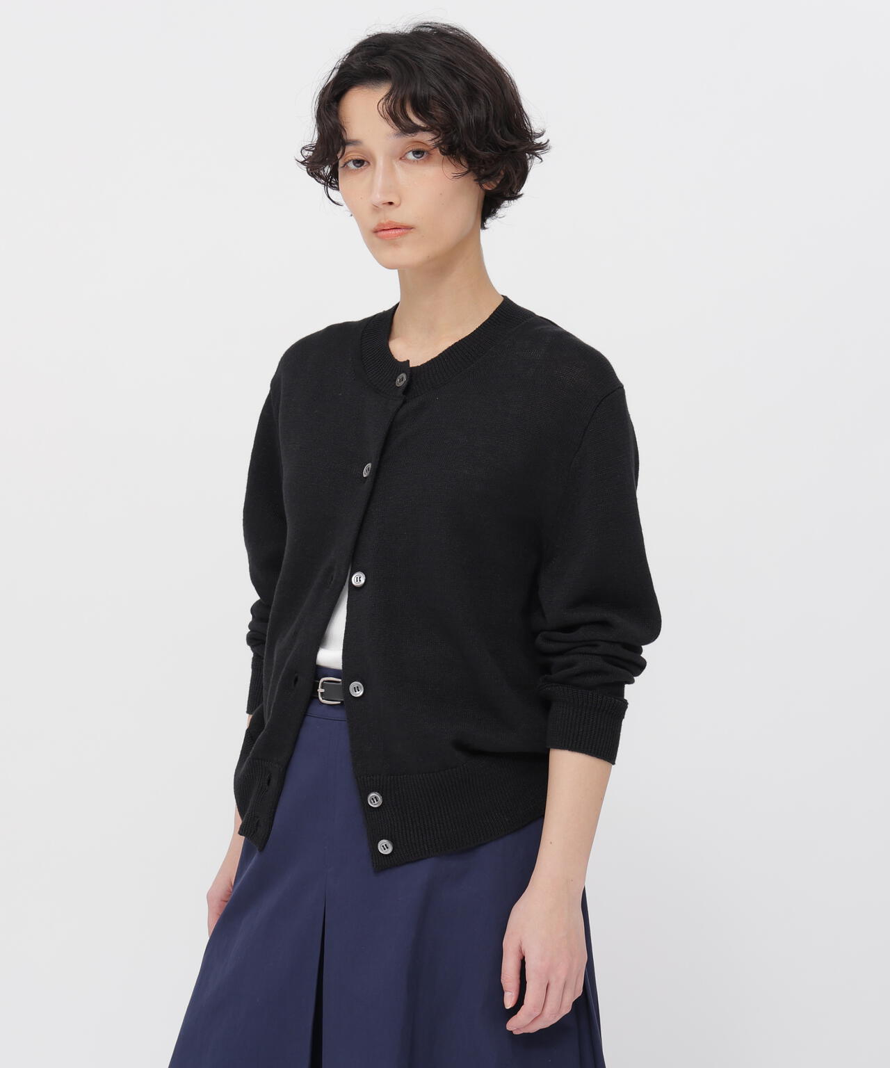 未使用級♡マーガレットハウエル WOOL COTTON TWIST セーラー M MIZUNO FOR MARGARET HOWELL WINTER 2025 COLLECTION Compressed Wool