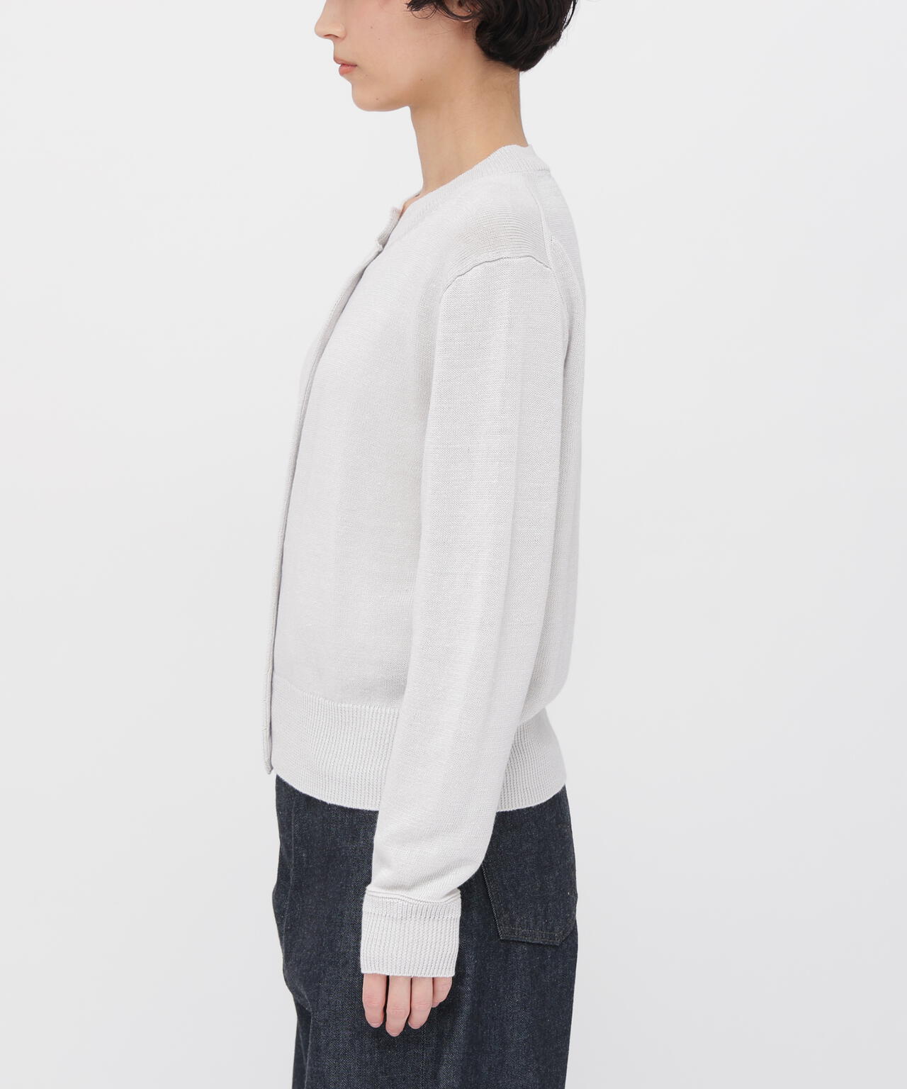 TWISTED LINEN COTTON KNITWEAR | MARGARET HOWELL（マーガレット