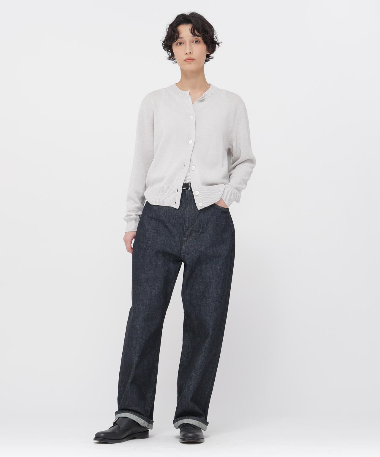 TWISTED LINEN COTTON KNITWEAR | MARGARET HOWELL（マーガレット