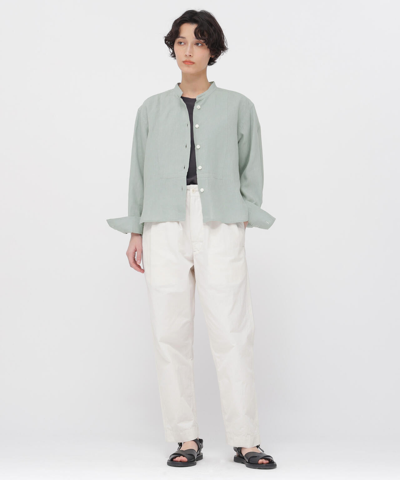PLAIN COTTON JERSEY TOP | MARGARET HOWELL（マーガレット・ハウエル