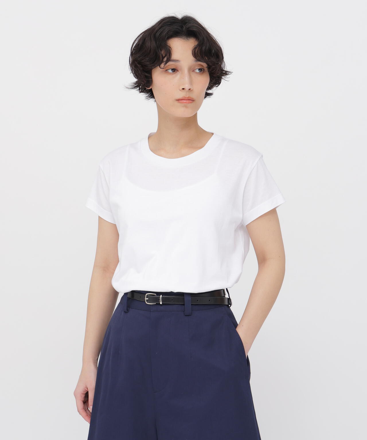 PLAIN COTTON JERSEY TOP | MARGARET HOWELL（マーガレット・ハウエル