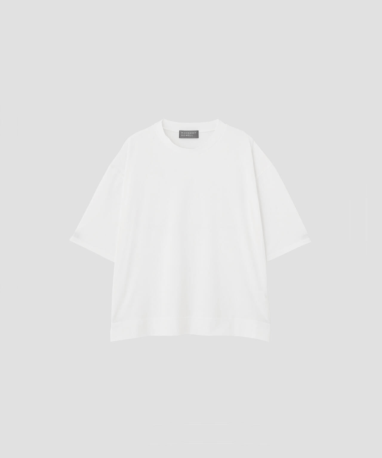 LIGHT DENSE COTTON JERSEY TOP | MARGARET HOWELL（マーガレット