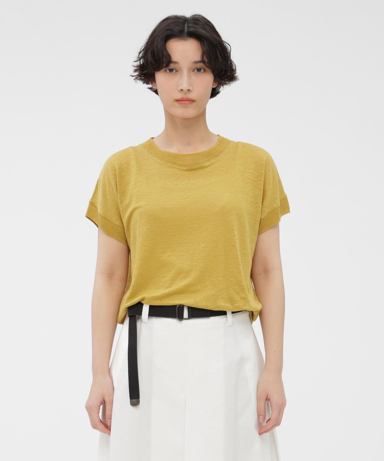 LINEN JERSEY TOP | MARGARET HOWELL（マーガレット・ハウエル