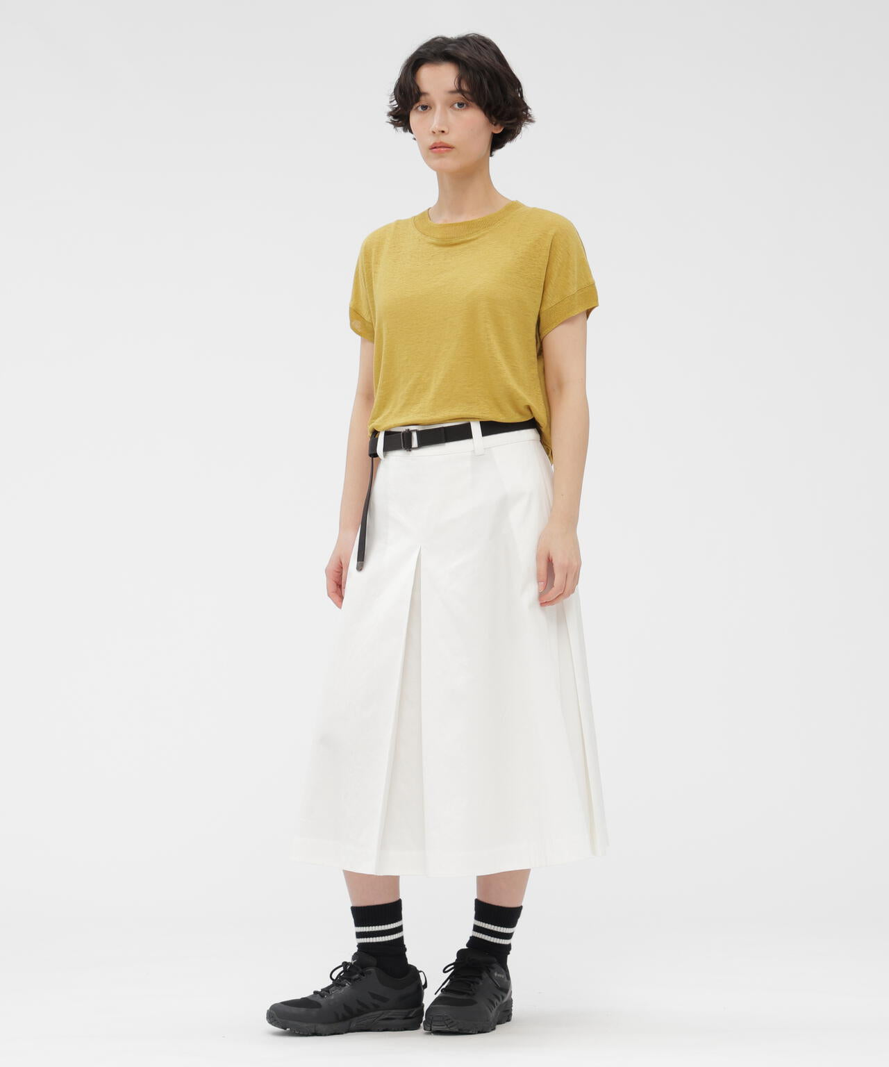 LINEN JERSEY TOP | MARGARET HOWELL（マーガレット・ハウエル