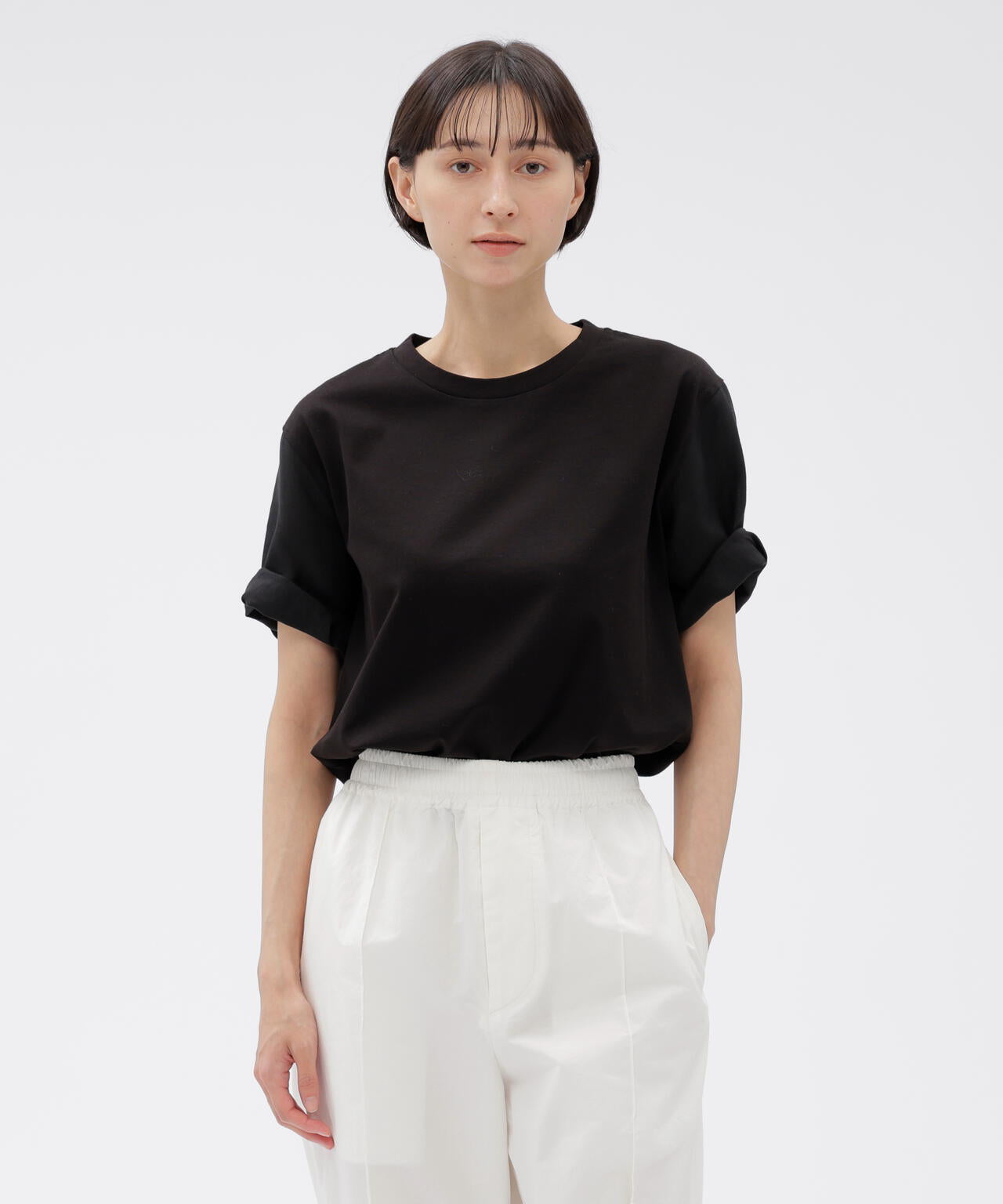トップス MARGARET HOWELL TOUGH COTTON JERSEY TOP TOUGH COTTON JERSEY TOP | MARGARET HOWELL（マーガレット・ハウエル