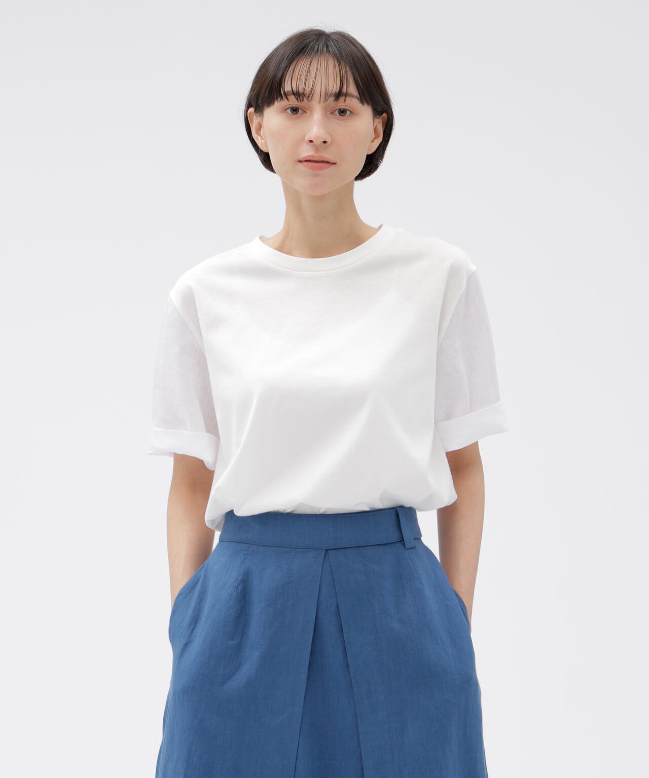 TOUGH COTTON JERSEY TOP | MARGARET HOWELL（マーガレット・ハウエル