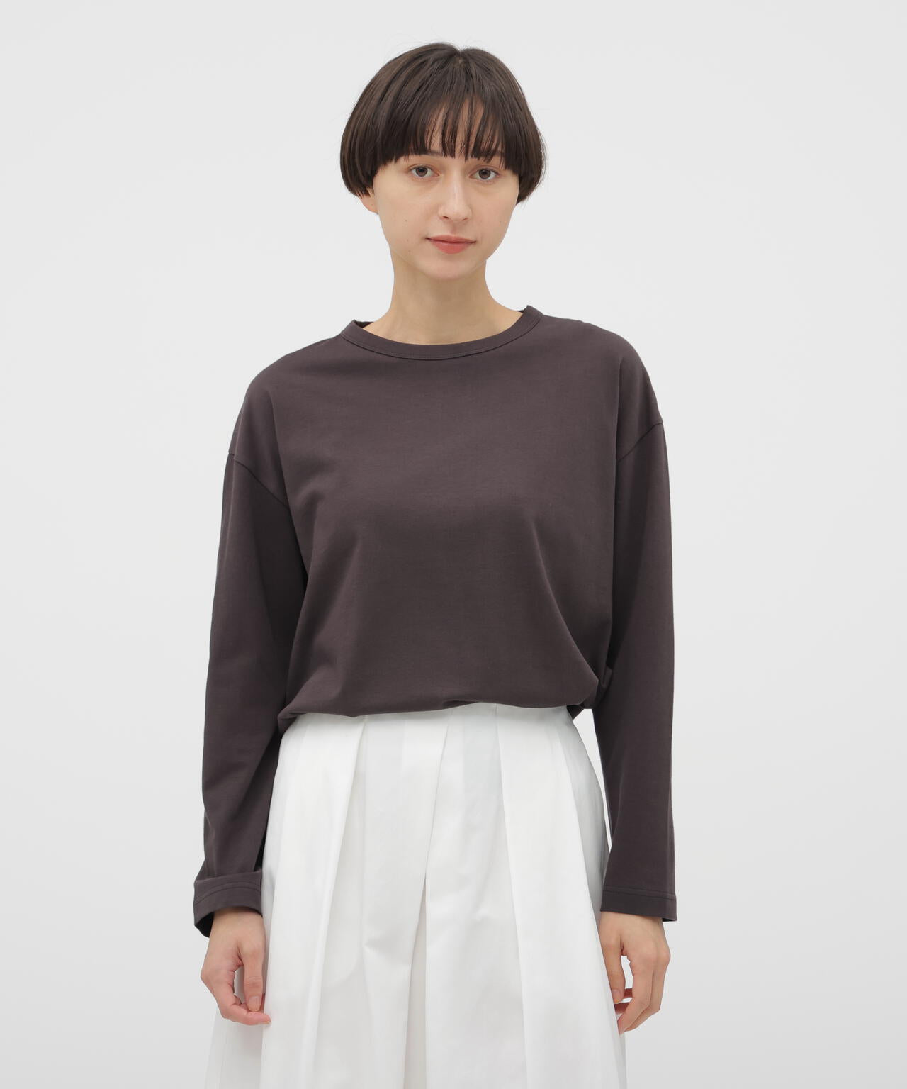 SOFT COTTON JERSEY TOP