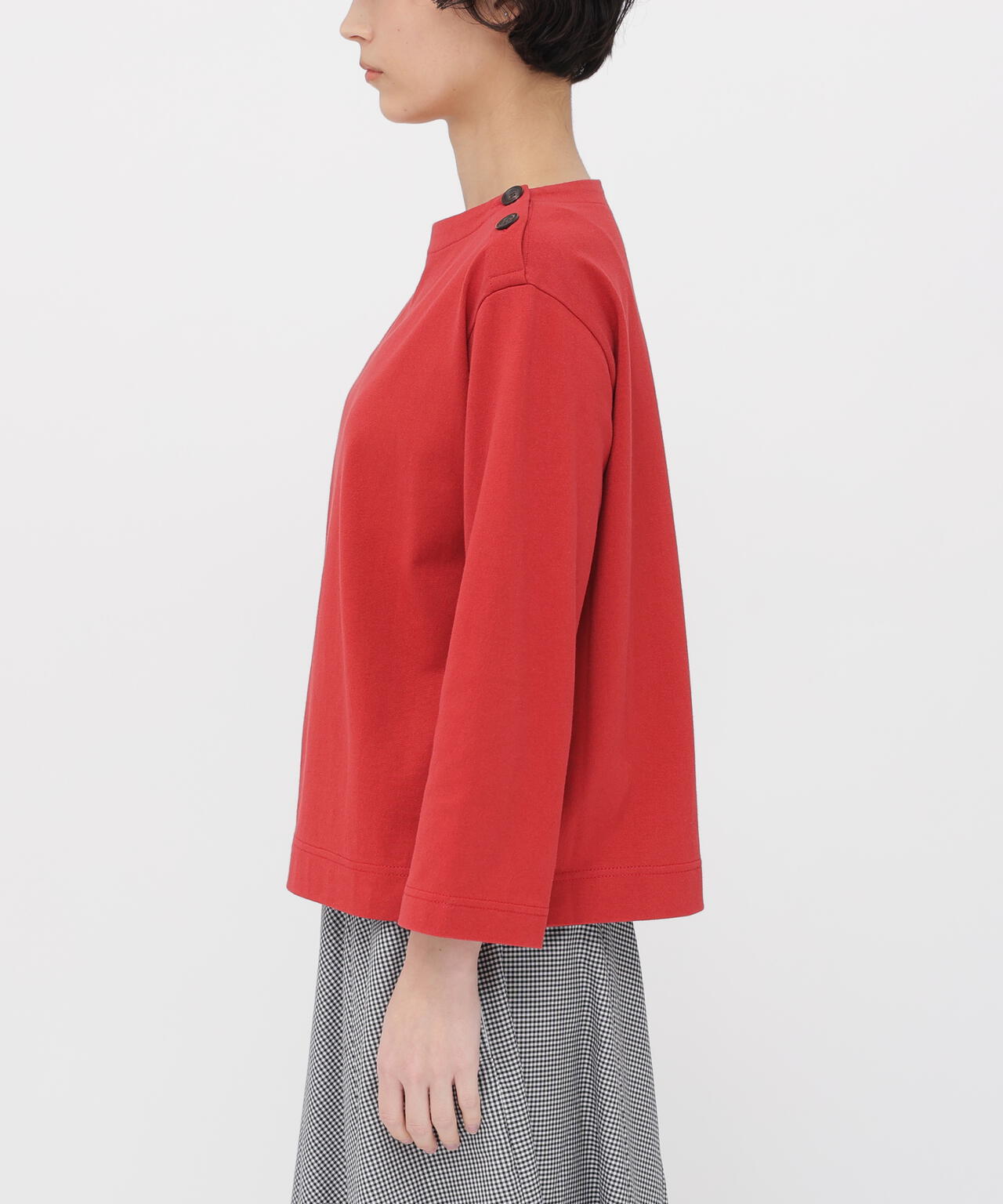 TOUGH COTTON JERSEY TOP