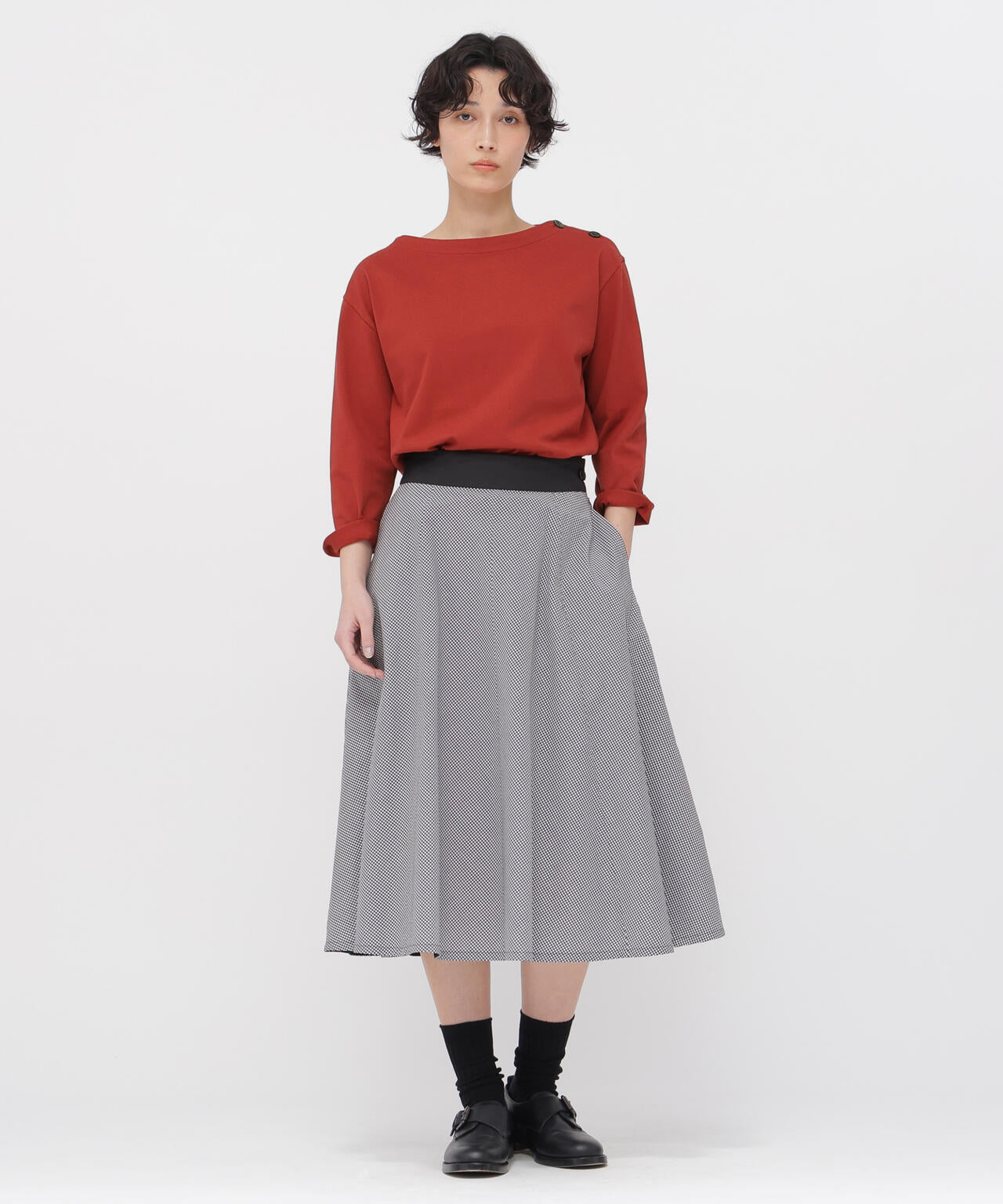 TOUGH COTTON JERSEY TOP | MARGARET HOWELL（マーガレット・ハウエル