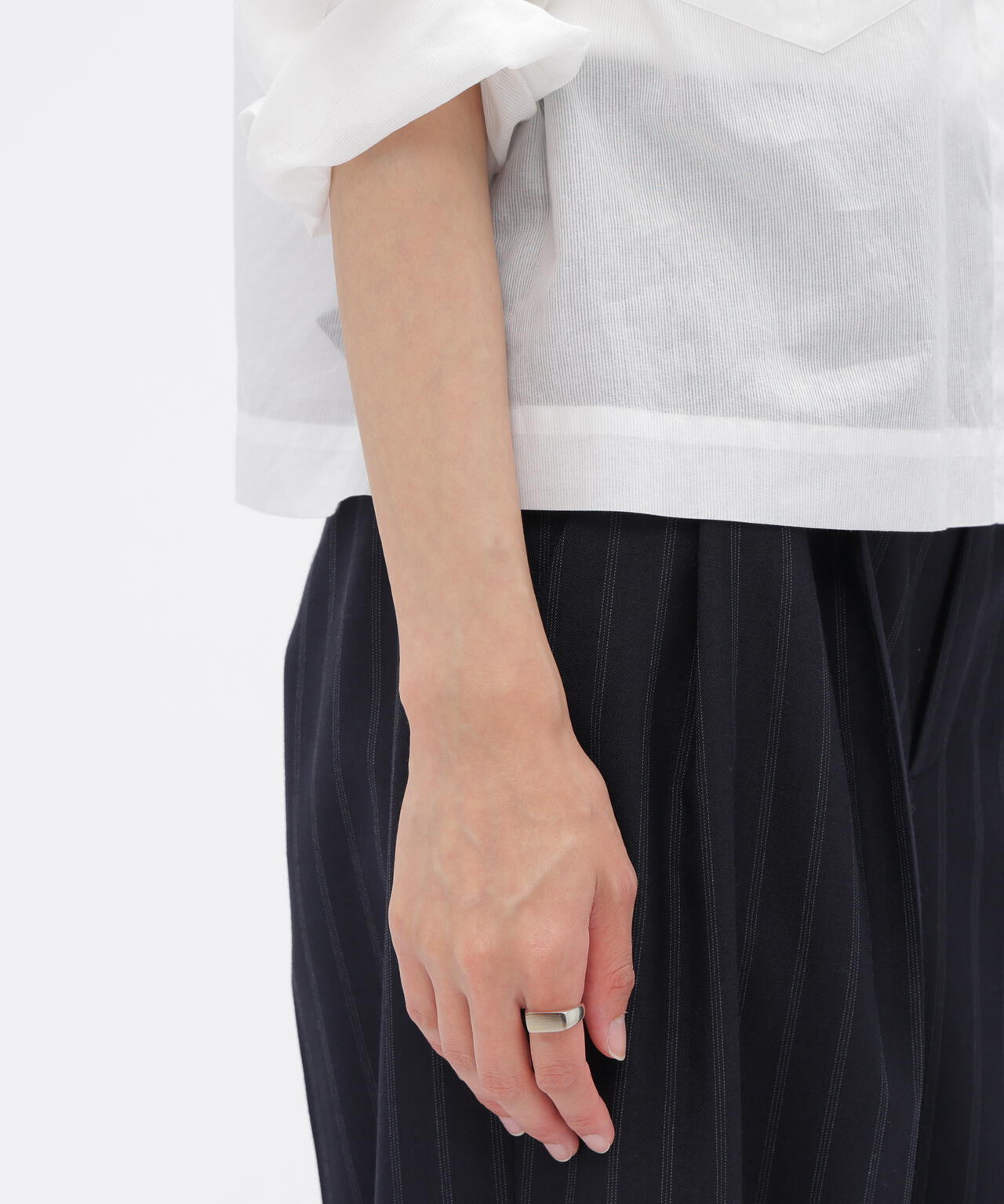 miriam renshaw ISSENDO HORN AND SILVER RING | MARGARET HOWELL