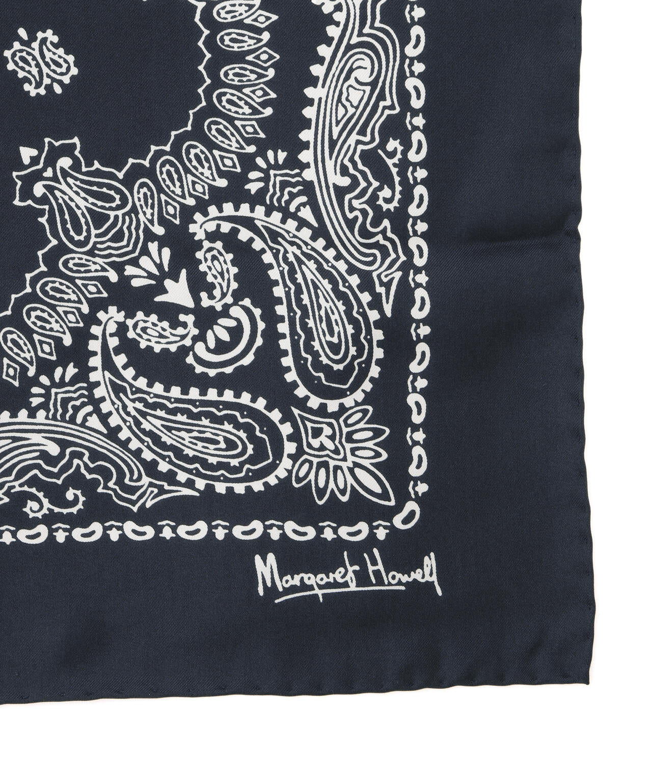SILK TWILL PAISLEY SCARF | MARGARET HOWELL（マーガレット・ハウエル