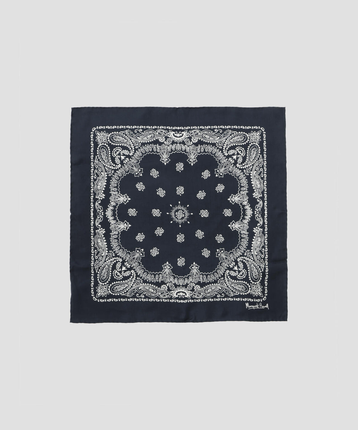 SILK TWILL PAISLEY SCARF | MARGARET HOWELL（マーガレット・ハウエル 