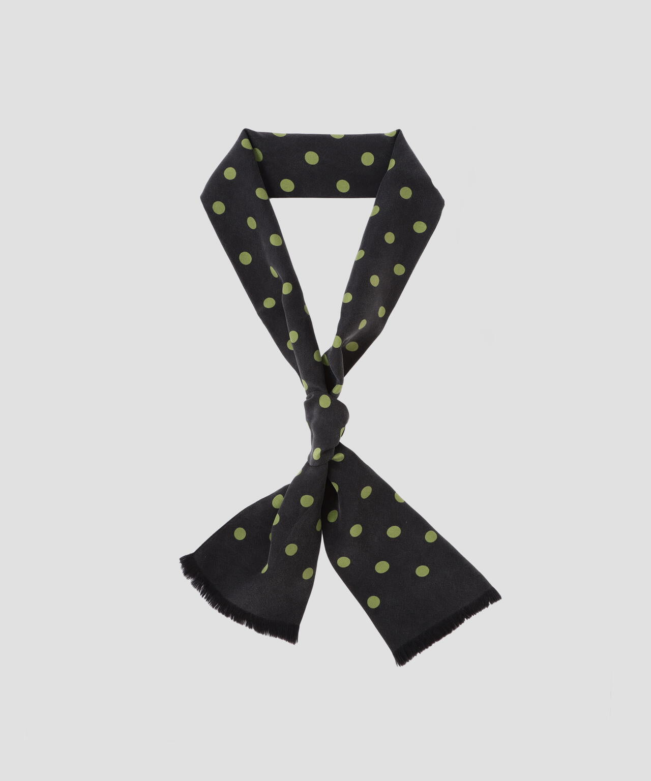 SILK TWILL POLKA DOT TIE SCARF | MARGARET HOWELL（マーガレット
