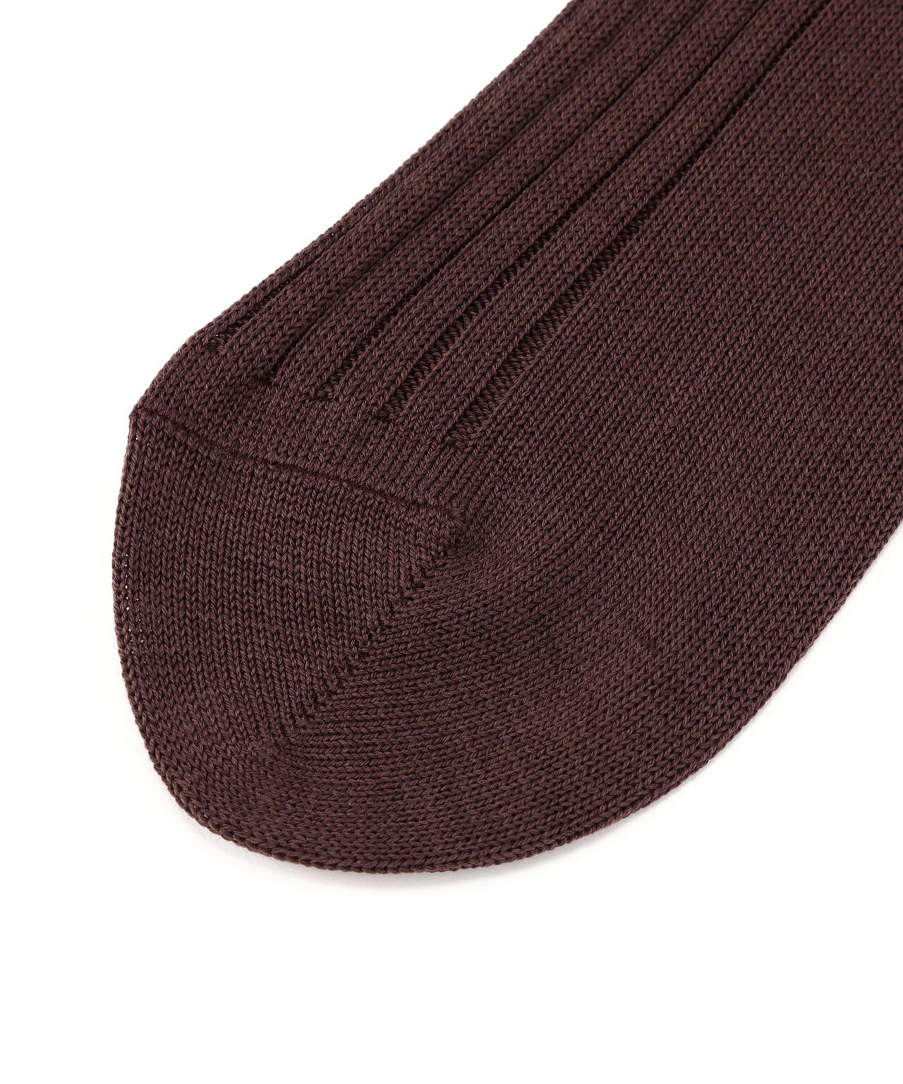 SILK COTTON RIB SOCKS