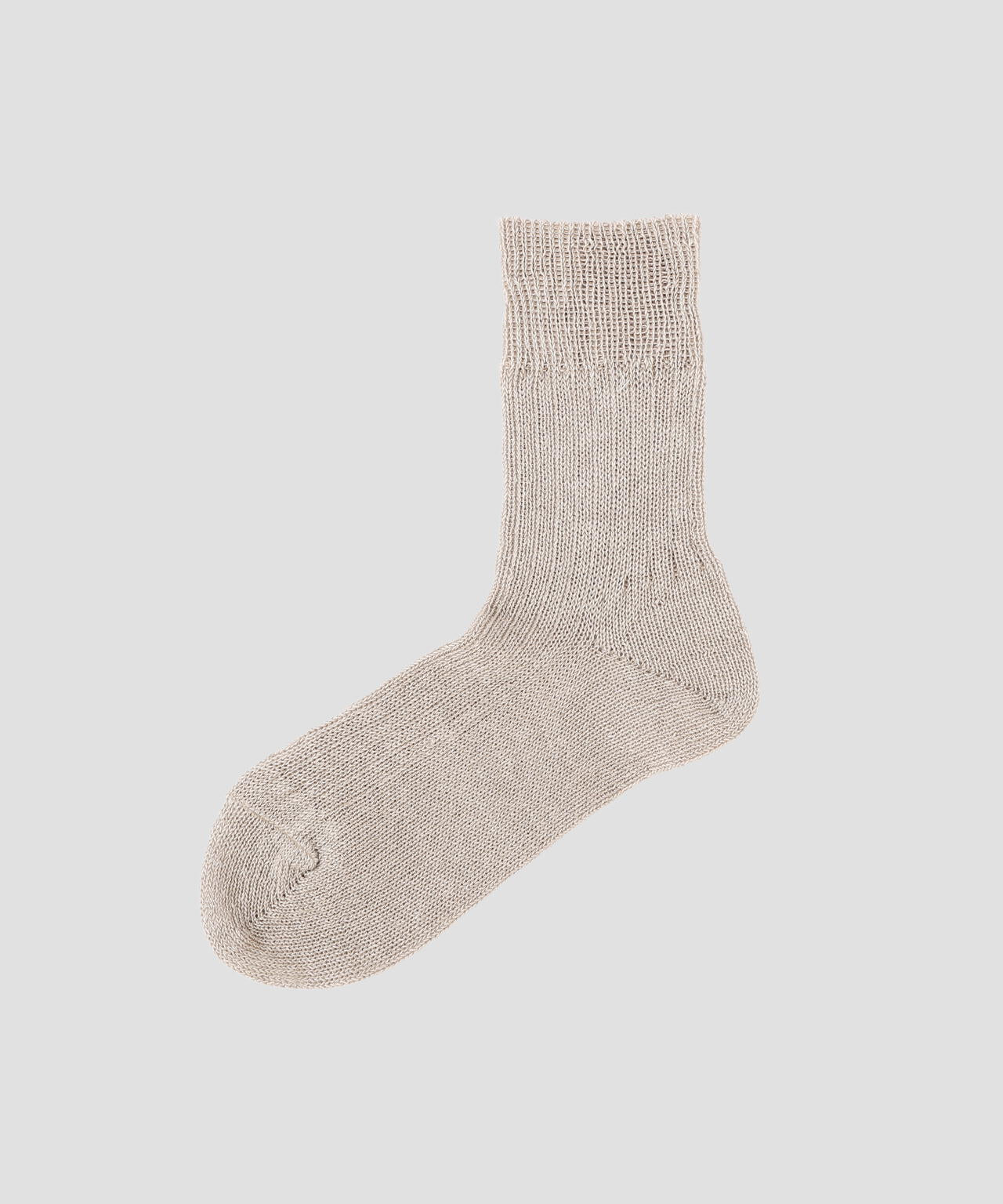 LINEN RIB SOCKS