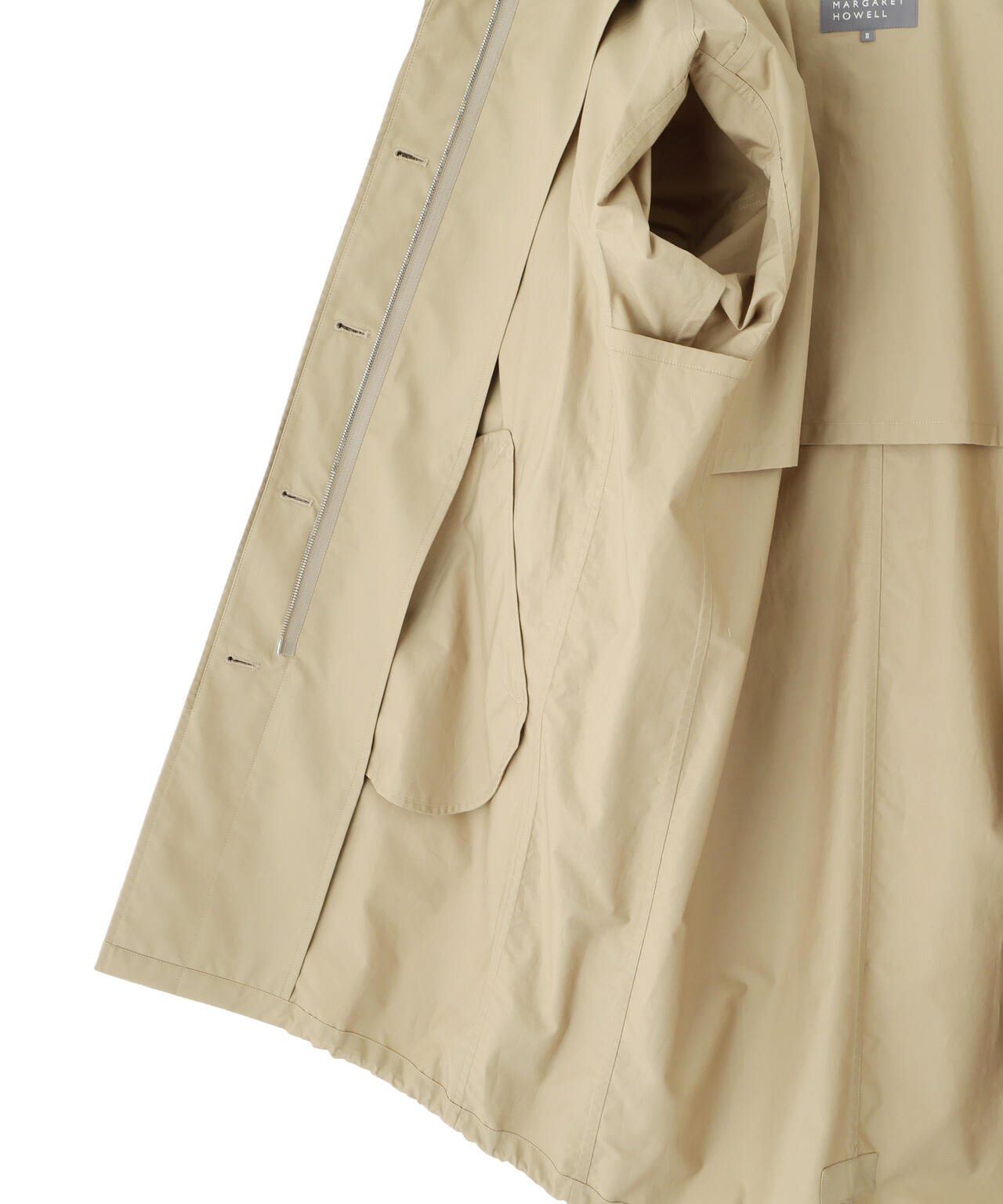 HIGHDENSE COTTON TWILL COATING COAT | MARGARET HOWELL