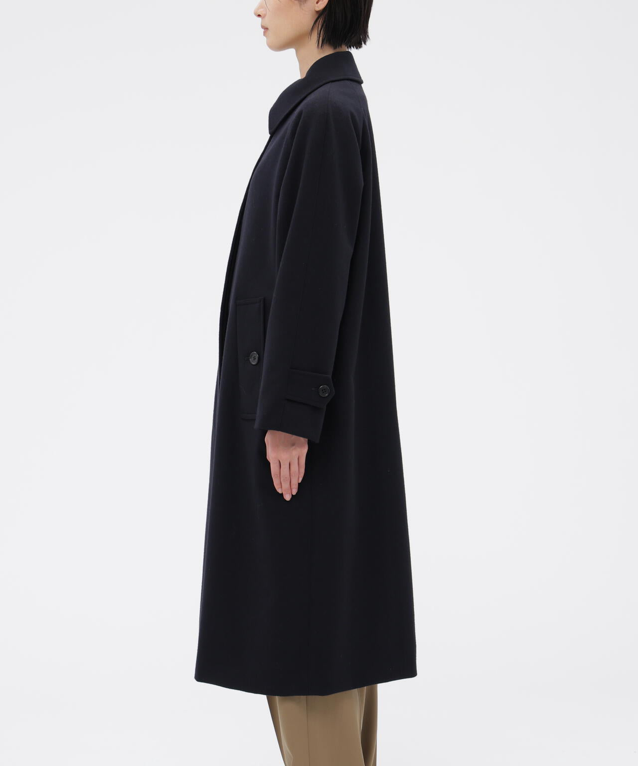 LIGHT FLANNEL COAT | MARGARET HOWELL（マーガレット・ハウエル