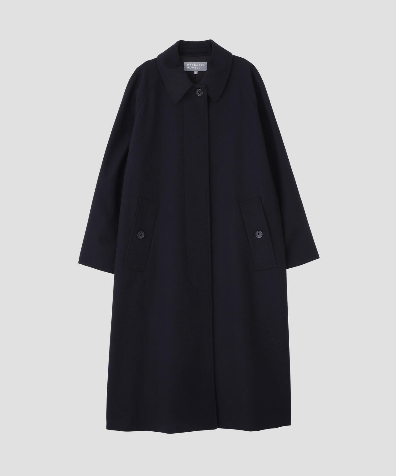 LIGHT FLANNEL COAT | MARGARET HOWELL（マーガレット・ハウエル