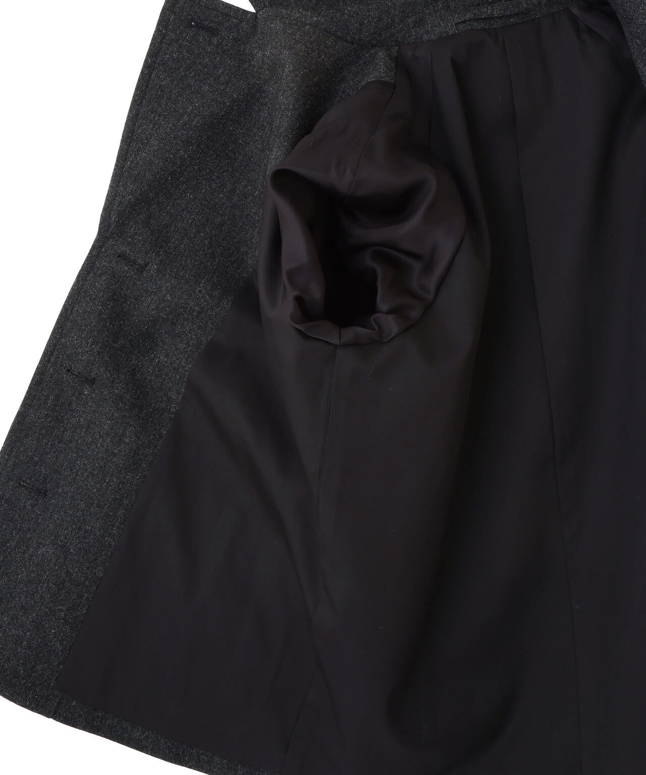 LIGHT FLANNEL SHORT COAT | MARGARET HOWELL（マーガレット・ハウエル