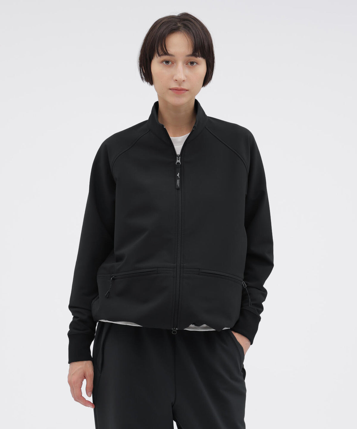 B/T BRUSHED BACK STRETCH POPLIN BLOUSON