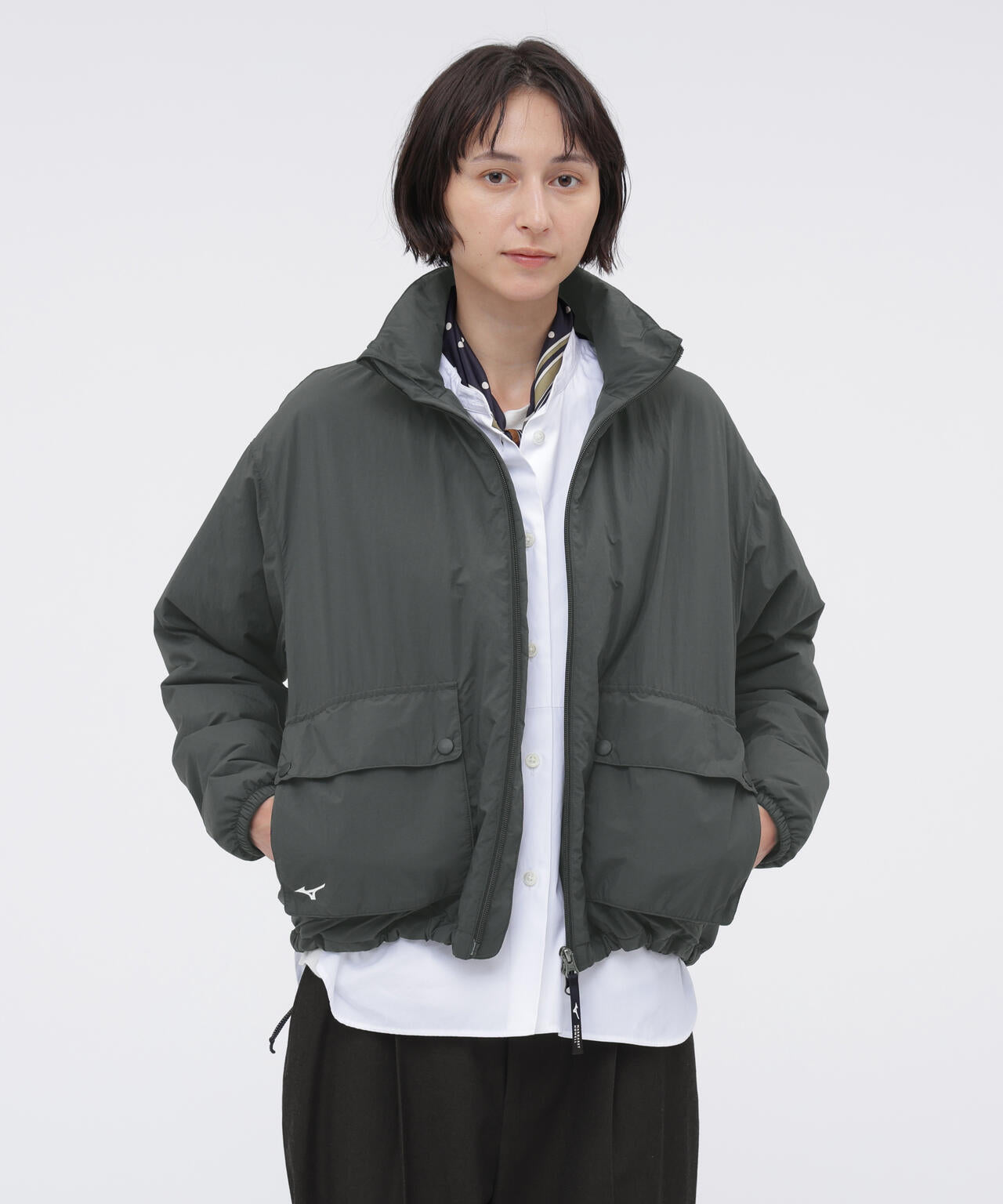 RECYCLED LIGHT NYLON POPLIN BLOUSON | MARGARET HOWELL
