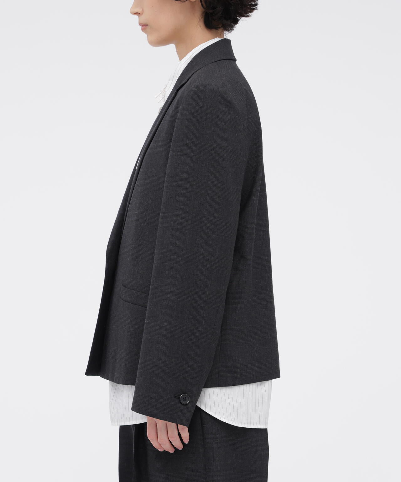 MUTED WOOL CHECK JACKET | MARGARET HOWELL（マーガレット・ハウエル