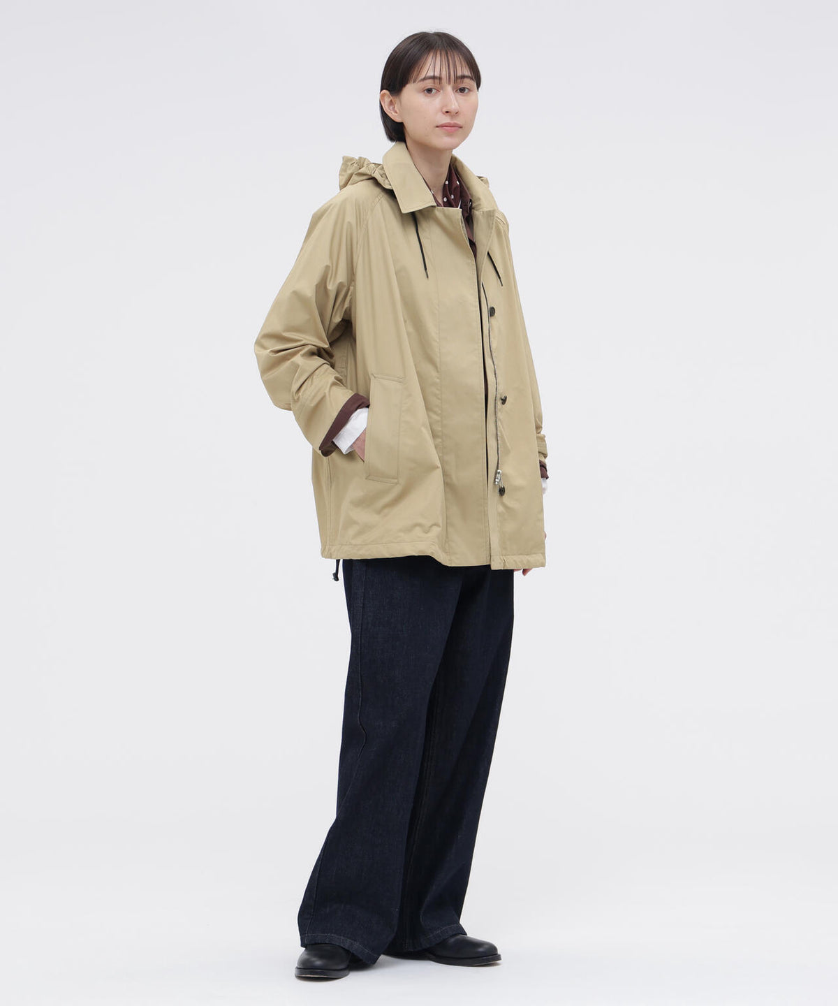 HIGHDENSE COTTON TWILL COATING BLOUSON