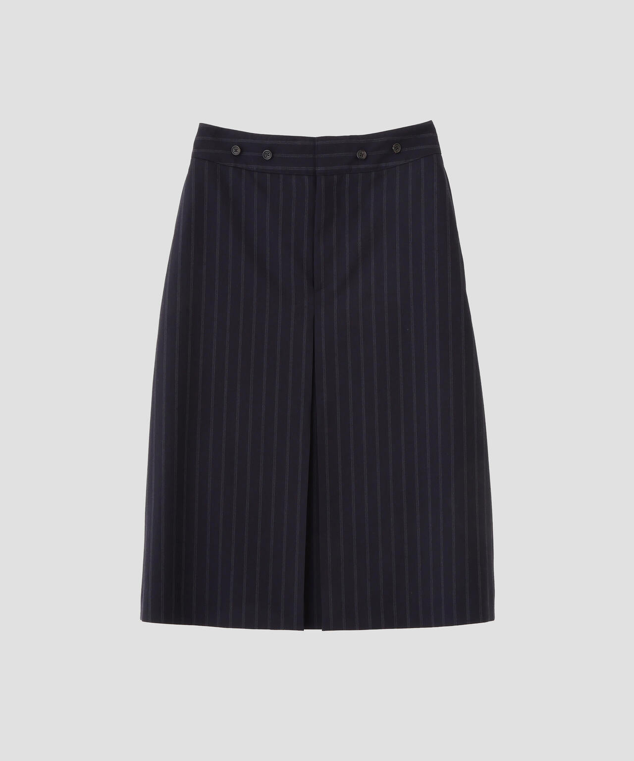 WIDE STRIPE WOOL SKIRT | MARGARET HOWELL（マーガレット・ハウエル