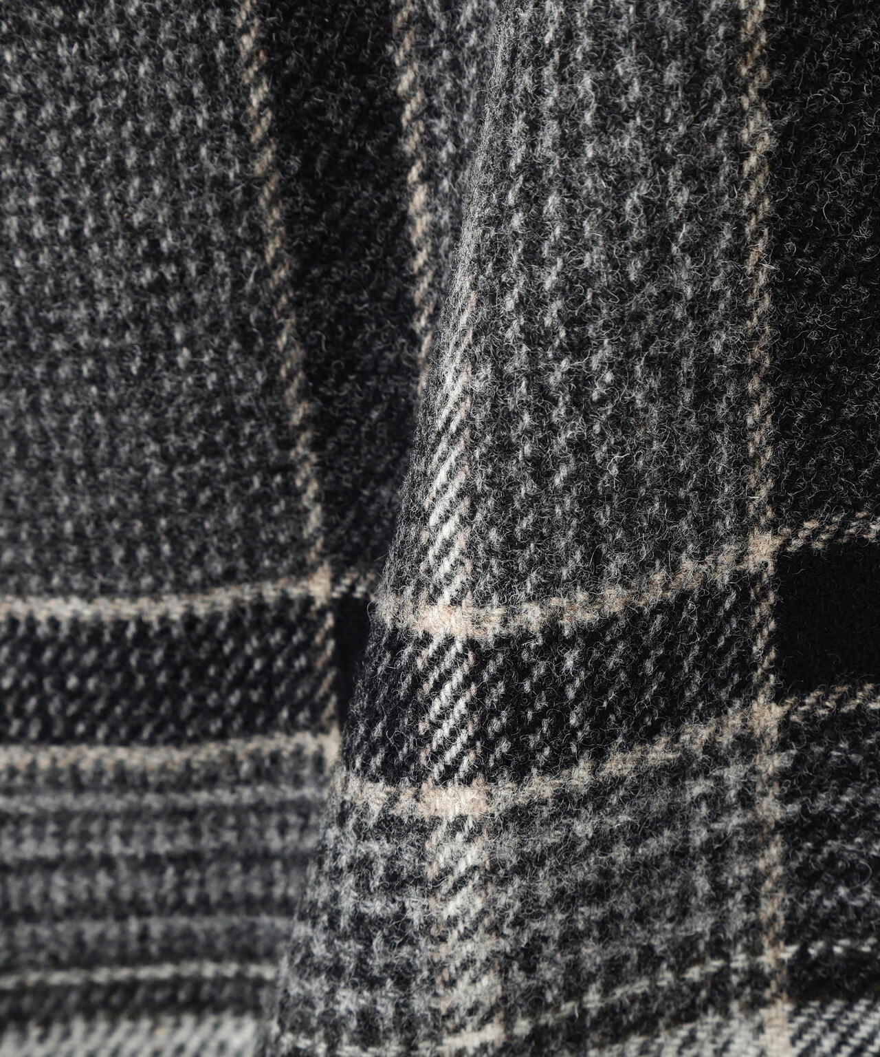 LARGE CHECK WOOL SKIRT | MARGARET HOWELL（マーガレット・ハウエル