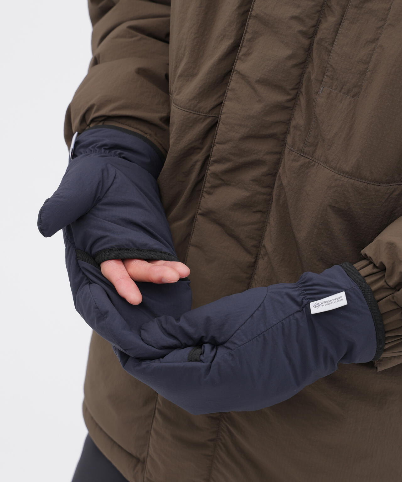 WOMEN RECYCLED NYLON LIGHTWEIGHT RIP STOP MITTENS | MARGARET