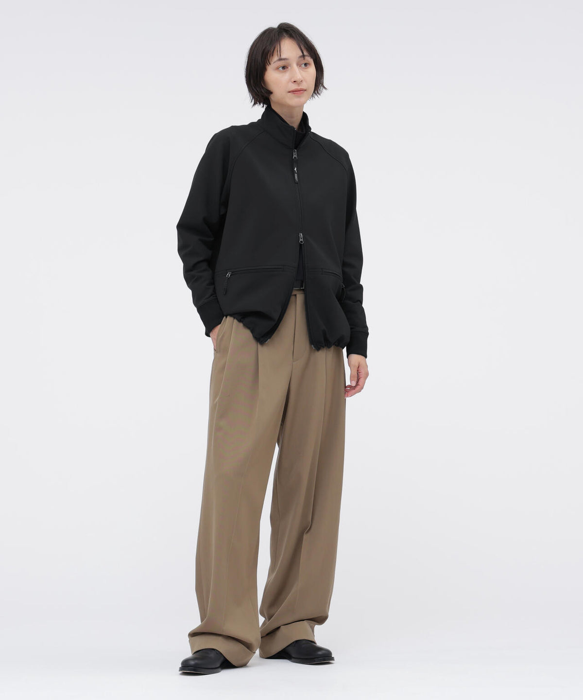 FLUID WOOL TROUSERS