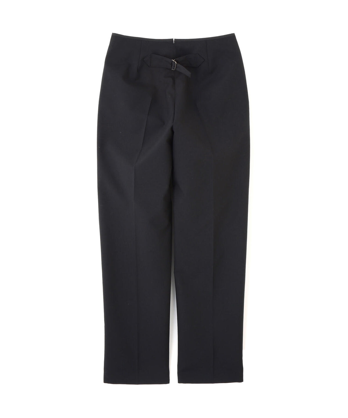 DRY WOOL PLAINWEAVE TROUSERS